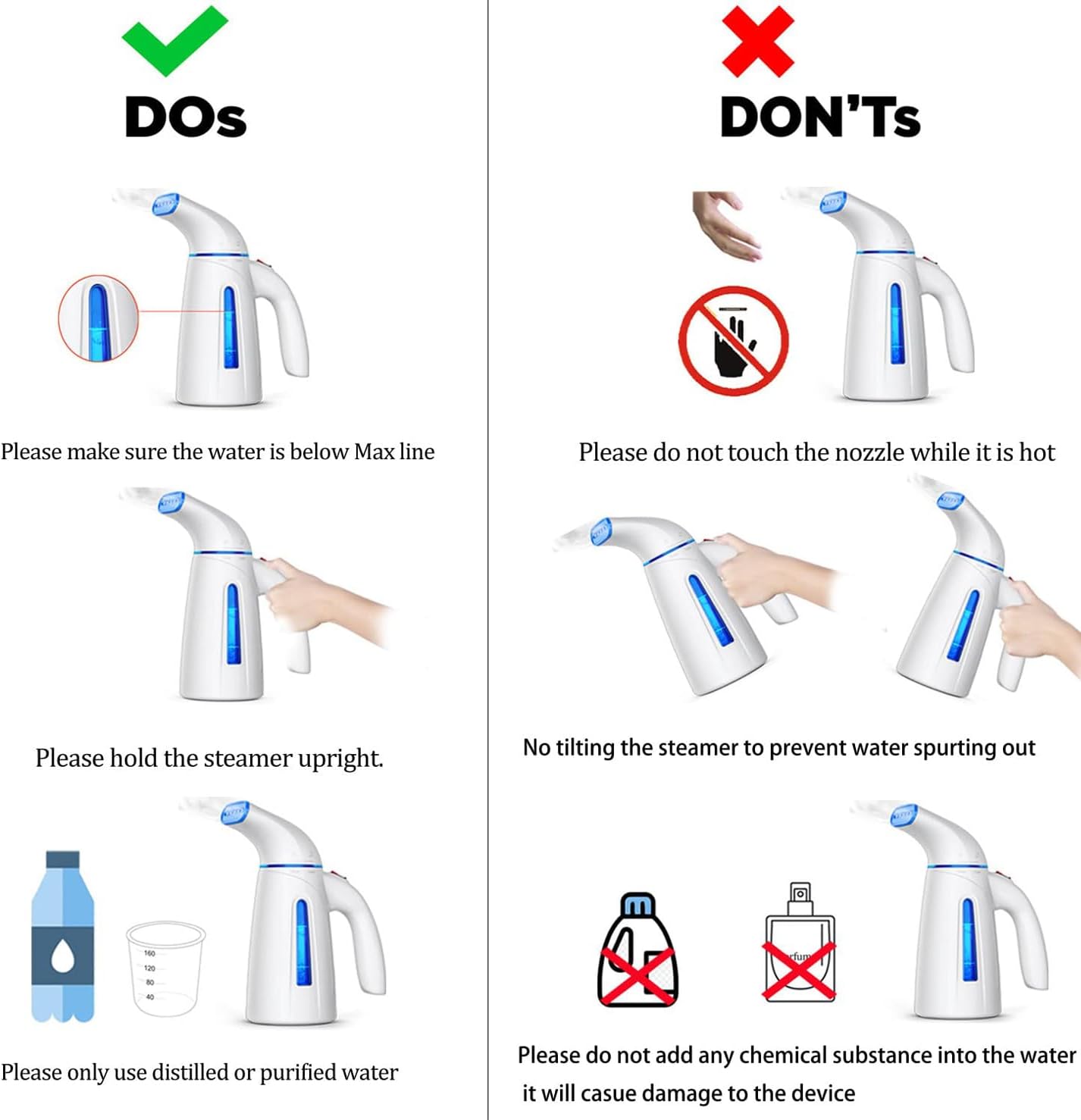 Handy Clothes Steamer